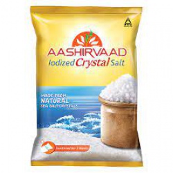 Aashirvaad Iodized Crystal Salt-1Kg
