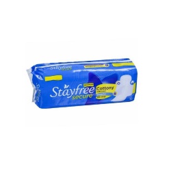 Stayfree Secure Cottony Soft Cover Regular Sanitary-6 Pads