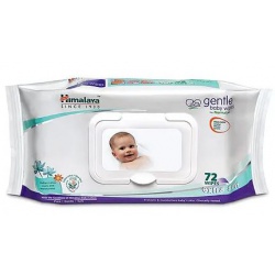 Himalaya Herbal Gentle Baby Wipes - 72 Pieces